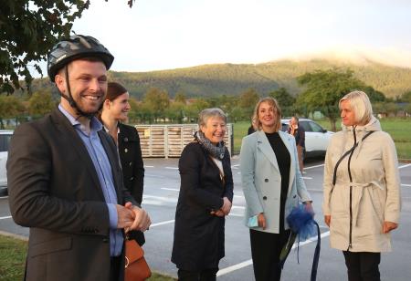 Otvoritev hodnika in kolesarske steze Cerknica  Dolenje Jezero 53 FOTO LJUBO VUKELIČ